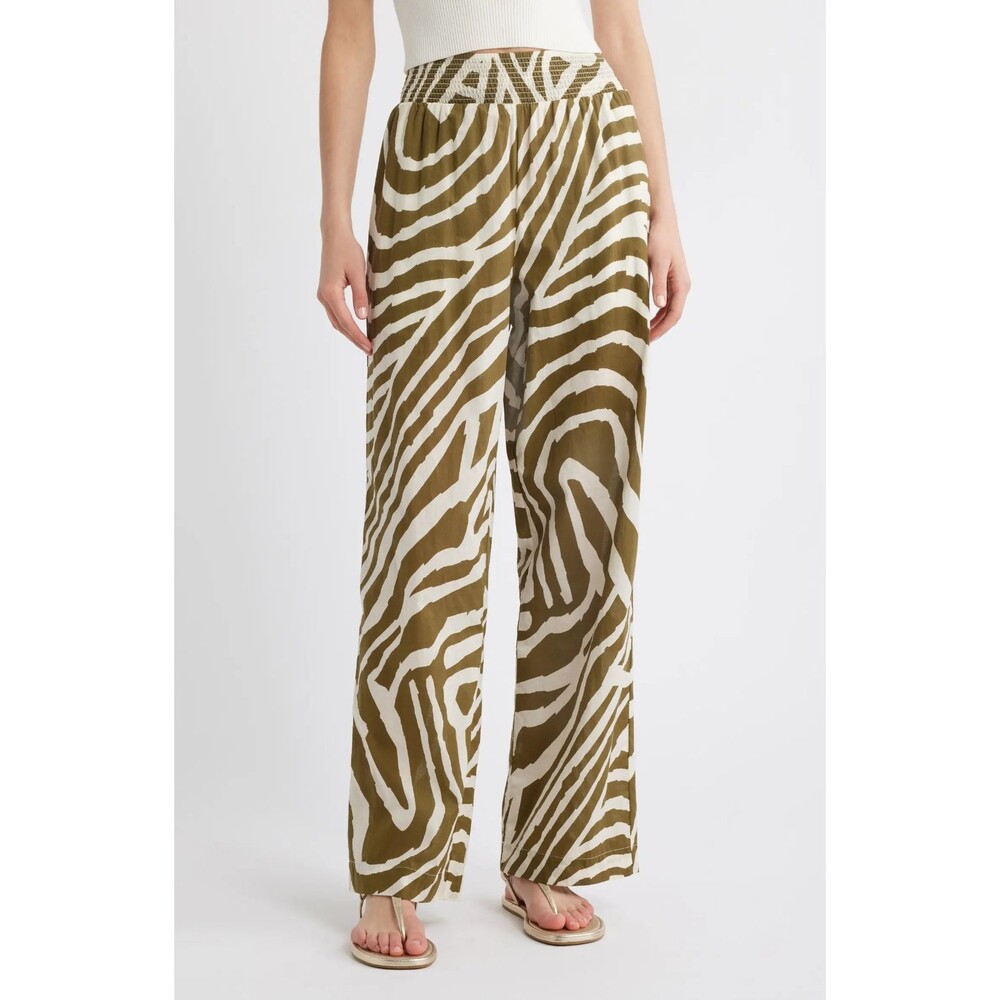 Rails Brendon Women’s Wide Leg Cotton Pants size S NWT Lightweight Pull On